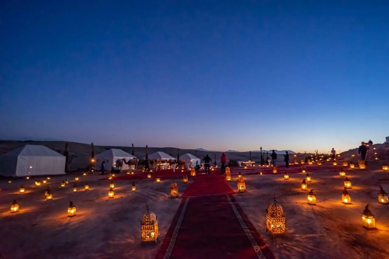 Maroc Agafay Desert Camp location